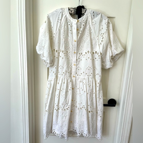 Anthropologie Dresses & Skirts - Anthropologie White Mini dress
